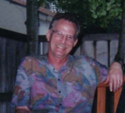 kicked back on the patio